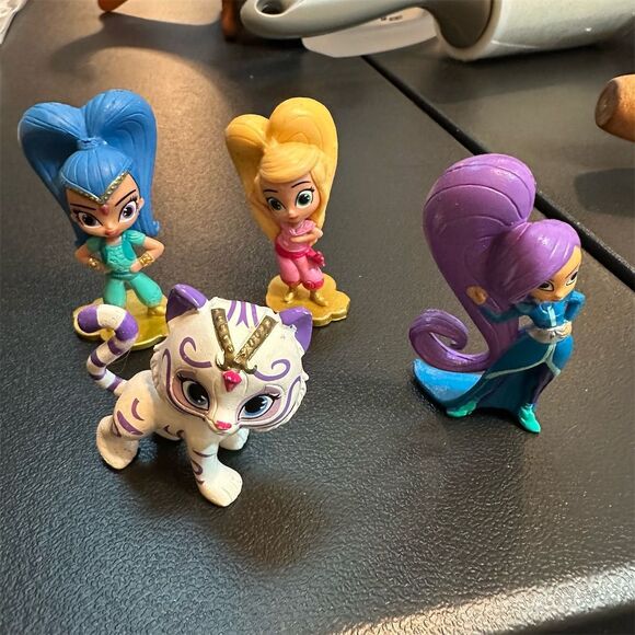 Shimmer and Shine 4-Piece Character Toy Figure Playset Ages 4-7 - Picture 4 of 4